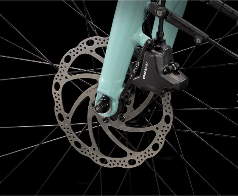 Trek FX+ 2 Stagger Electric Hybrid Bike 2025 in Blue Sage-8